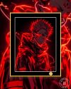 Ryomen Sukuna Decorative Painting - Jujutsu Kaisen - H-TWO Studio