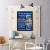 【Limited Stock Sale】To My Grandson Never Forget I Love You Quotes - Special Shaped Diamond Painting 30*40cm