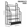 3 Tier Textile Fabric Display Rack Save Space Car Vinyl Wrap Holder for PVC Film