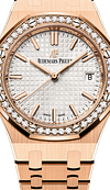 Rose Gold 904L Steel Silver Dial - Watch - 34mm