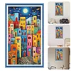 (US Local)House-11CT Stamped Cross Stitch Kit(40x70cm)