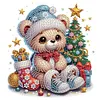 (US Local)4pack Xmas Animal-Special Shaped Diamond Painting Kit(30x30cm)