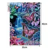 Colorful Butterfly-Partial Round Diamond Painting