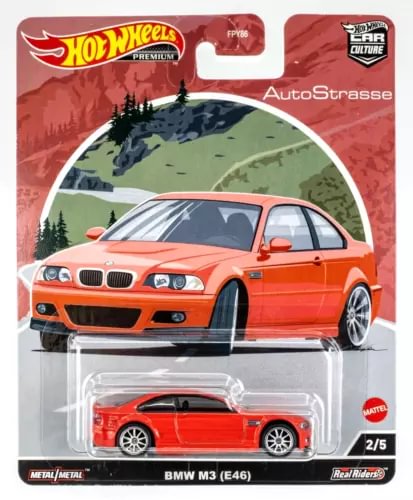 Dronehint Hot Wheels Car Culture Auto Strasse BMW M3 Diecast Car HCK19 1/64 Toy