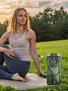 2L Hydration Bladder Large Capacity Folding Water Bag for Hiking Cycling Running