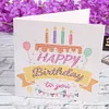 12pcs 5D DIY Diamond Painting Greeting Card Special Shaped Xmas Postcard