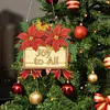 >SALE<Acrylic Christmas Diamond Art Painting Hanging Ornament Kit (Joy to All)