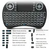H9 Mini Hand-held Backlight Keyboard Air Mouse Wireless QWERTY Remote Control