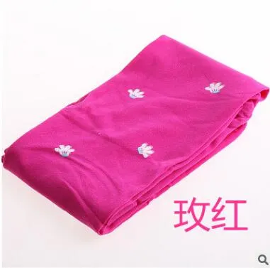 YWHUANSEN 3-15 Yrs Night Shining Hands Pattern Baby Girls Tights Velvet Spring Summer Kids Pantyhose Neo Color Children Collant