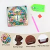 Dragonfly Diamond Painting Notecard Box Gem Art Sticky Note Holder for DIY Art