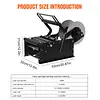 [US Local Warehouse] Manual Labeling Machine with Handle Adjustable Bottle Label Applicator for Glass Metal Round Bottles Diameter 0.59-4.72 inches