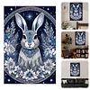 (US Local)Rabbit -11CT Stamped Cross Stitch Kit(40x60cm)