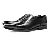 Classic Mens Brown Captoe Oxfords Dress Shoes