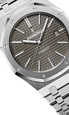 Silver 904L Steel Gray Ruthenium Dial - Automatic - 41mm