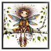 Fairy-11CT Stamped Cross Stitch 45*45cm/17.72*17.72in