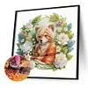 >SALE<DIY Partial Special Shaped Drill Diamond Painting Simple Bear 40x40cm
