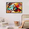 Diamond Painting -DIY Round Drill Contour Abstract(60x40cm)