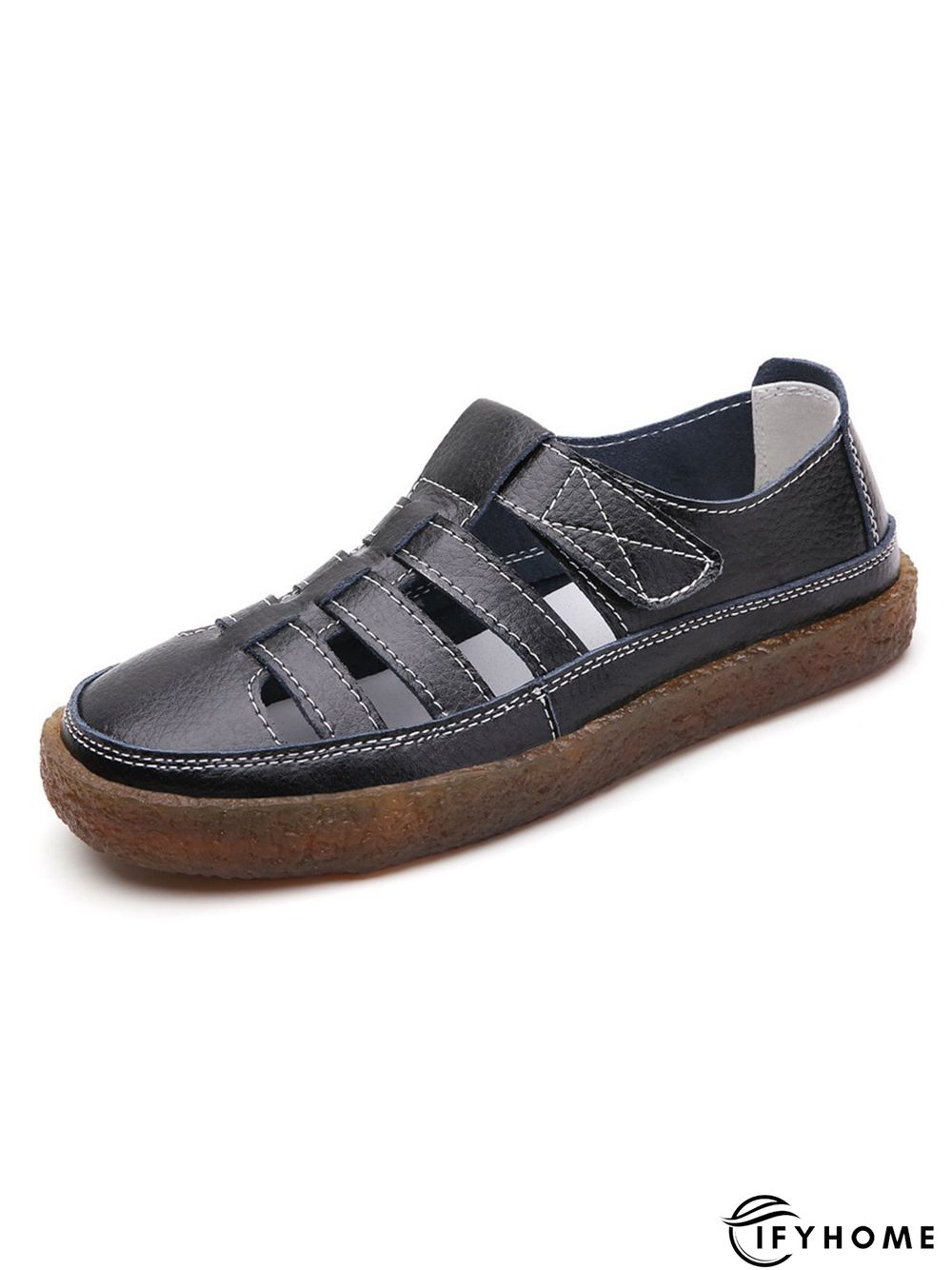 Lightweight Hollow Breathable Retro Soft Soled Shoes | IFYHOME