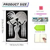 (US Local)50-Page A5 Queen Diamond Painting Notebook for Adult Holiday Birthday Gift