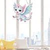 >SALE<Single-Side Dragon Diamond Art Hanging Pendant for Office Decor (Blue Wings)