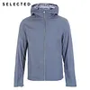 SELECTED Brand New fashion hooded long sleeves jacket men |418221509