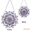 Diamond Painting 2D Flat Winter Snowflake Wall Door Decor