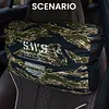 Camping Pillow Soft Memory Foam Pillow Ergonomic Neck Support Pillow for Outdoor