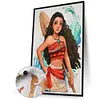 Princess Moana-Paint by Numbers Acrylic Painting 40*60CM