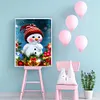 Snowman - Full Round Diamond Painting