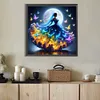 Belle jupe fille-ronde drill diamond painting-40*40cm