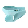 Men's U-convex large pouch ice silk bikini briefs