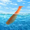 Soft Fishing Lures with Sound Bead Luminous Fishing Bait for Hooking Up Big Pike