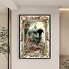 (Multi Style)Retro Poster Landscape-Full Embroidery 3 Strands 11CT Counted Cross Stitch-40*60CM-Large Size