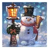 Snowman - Full Round Diamond Painting