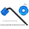 Bicycle Crank Installation Tool Metal Remove Tool for DUB XTR M9100 Crank Cover