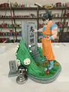 Commemorate Akira Toriyama Tombstone & Son Goku - Dragon Ball Resin Statue - Tian Tang Studio