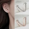 Seven Star Diamond Stud Earrings
