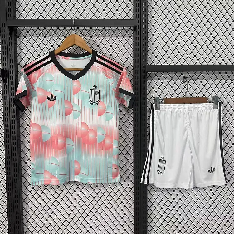 Kids Belgium 2026 World Cup Away Kit