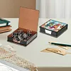 Abstract Birds PU Diamond Painting Notecard Box 5D DIY Diamond Art Note Box