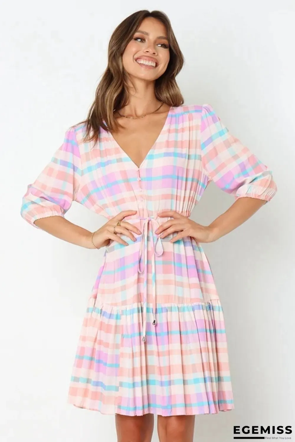 Fashion Irregular Printed Dress | EGEMISS