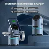 Multifunctional 3-in-1 Wireless Charger with Bluetooth Speaker Mag-Safe Magnetic Wireless Charging Station