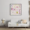 (Counted/Stamped) Bees In The Garden-14CT Cross Stitch 33*33cm/12.99*12.99in