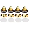 4pcs Speaker Spikes Stand CD Subwoofer Amplifier Turntable Isolation Feet