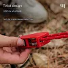 Portable Adjustable Fix Tent High Strength Fast Release Pulley Camping Rope(4 Pcs/Set)