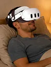 Comfort Head Strap for Meta Quest 3S/Quest 3 Adjustable Strap Replacement Breathable Enhanced Support and Reduce Facial Stress