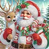 (US Local)4Pack Xmas-Special Shaped Diamond Painting Kit(30x30cm)
