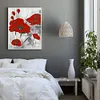 11CT Counted/Stamped Red Poppy-Cross Stitch-40*50cm