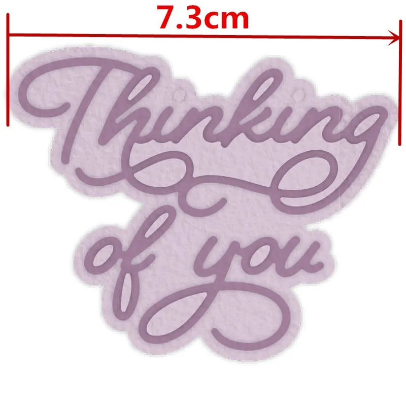 Warm Phrases Greetings Metal Cutting Dies Best Wishes Phrases Die Cuts For DIY Card Making New 2019 Embossed Crafts Cards