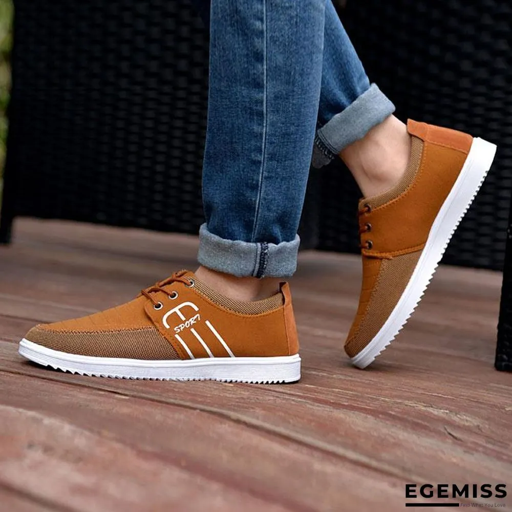 Casual Shoes Men Breathable Canvas Shoes For Men Fashion Espadrilles Men Flats Casual Trainers Men Footwear | EGEMISS