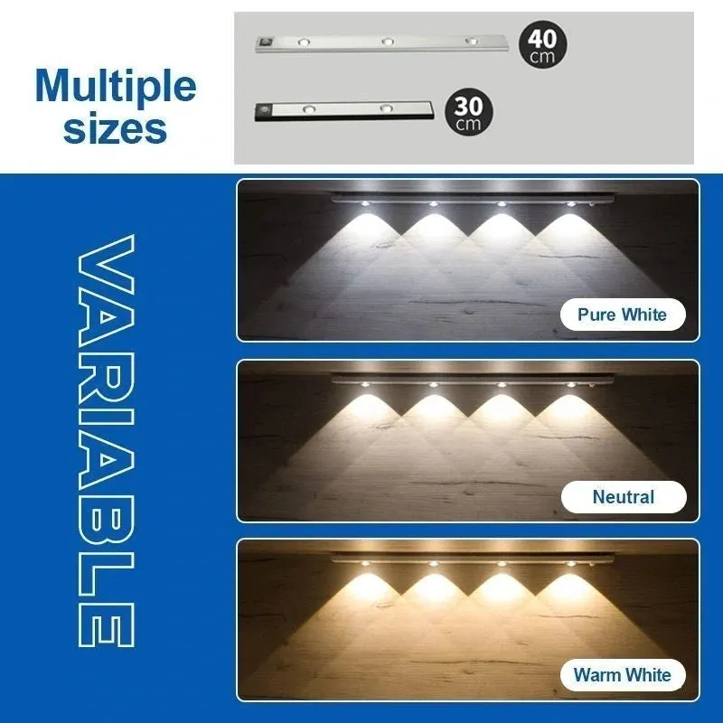 Zentric Shop LED Cat Eye Motion Sensor Cabinet Light